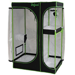 Zelsius Growbox 2-in-1 Zelt Grow tent Growschrank Indoor Zuchtzelt Gewächshaus