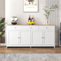 Kommode Sideboard Highboard Schrank Anrichte mit 4 Türen 3 Schubladen moderne