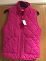 NEU MIT ETIKETT J CREW DAMEN ROSA KÖRPERWÄRMER/WESTE XXS