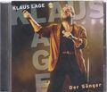 KLAUS LAGE "Der Sänger" Best Of CD