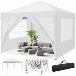 Pavillon Faltpavillon 3x3m 3x6m Wasserdicht Gartenzelt Partyzelt UV Pavillion #