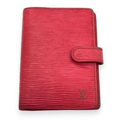 Louis Vuitton Epi Agenda PM Notizbuchhülle Rot