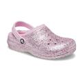 Crocs 207462 Kids Classic Lined Glitter Clog gefüttert Flamingo Gr.22-39