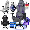 ELITESEATS Gaming Stuhl Ergonomisch Bürostuhl Schreibtischstuhl Drehstuhl 150KG