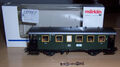 Märklin H0 4301 Personenwagen 2.Kl., mit Beleuchtung, neuwertig in OVP 