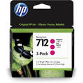 HP 712 Original Magenta Tintenpatrone für Designjet-Drucker (3ED78AE)