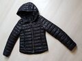 Steppjacke mit Kapuze Gr. 36 Schwarz Damen-Jacke Kurz  Clockhouse 