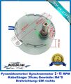 Synchronmotor, Pyramidenmotor, AC 230V (2; 5; 10; 15 RPM/ TYC CW / KTYZ CW, CCW)