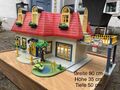 Playmobil Haus XXL Puppenhaus Garten Carport