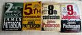 James Patterson The Women's Murder Club Buchpaket 2,5,8,9.  2&9 Hardcover