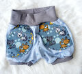 NEU * kurze Pumphose * Gr. 80 * Babyhose * Sommerhose * Shorts * Hunde