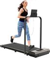 Laufband Home Gym Walking Pad Slim Compact Walker Run Fitness 10km/h  Grau