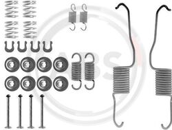 Zubehörsatz, Bremsbacken hinten A.B.S. 0684Q für DAIHATSU TOYOTA