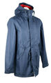 derbe WATTN JUNG SUMMER Herren Jacke Parka Regen Mantel Kapuze Navy Blau Gr. S