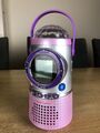 Vtech KidiConcert Kinder Kinder tragbar Bluetooth Party Lautsprecher rosa Lichter