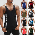 Herren Tanktop Freizeit Trägertop Sommer Sport Fitness Muskelshirt Unterhemd Top