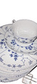 heiko blume teegeschirr friesisch blau 6 gedecke,tasse 9cm