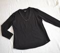 Modisches, tolles Shirt Langarmshirt Stretchshirt Gr. XL Barbara Becker top