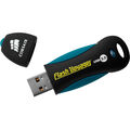 Corsair Flash Voyager 64 GB, USB-Stick, schwarz