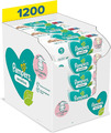 Pampers Sensitive Baby Feuchttücher, 1200 Tücher (15 X 80) Für Empfindliche Baby