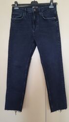 Zara Damen Jeans Gr.38 dunkel Blau, wie Neu!