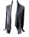 Cardigan *esprit* BEST OF BASICS, Gr. S - Schwarz, Strickjacke Stretch Langarm