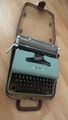 Schreibmaschine Olivetti Lettera 22 blau Vintage