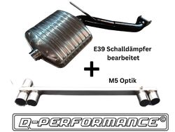 BMW E39 Auspuff Bearbeitet M5 Optik