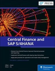 Central Finance and Sap S/4hana, Hardcover von Hilker, Carsten; Awan, Javaid;...