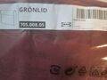 IKEA GRÖNLID Bezug für Armlehne, Ljungen hellrot 705.008.05 Neu Ovp 