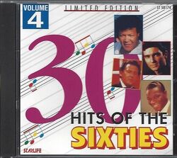 30 HITS OF THE SIXTIES - VOLUME 4 - LIMITED EDITION * NEW CD * NEU *