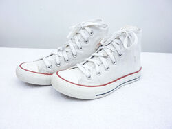 Converse All Star Classic Chucks Canvas Sneaker Weiss Gr. 37,5 - TOP