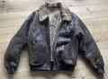 Pilotenjacke braune Lederjacke - Jacke - XXL - gefüttert - Forster Leatherwears