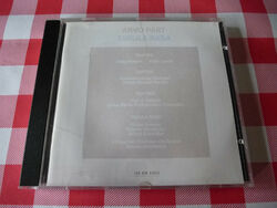 ARVO TEIL TABULA RASA ECM 1984 CD ALBUM