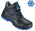 Arbeitsschuhe S3 Winterschuhe Winterstiefel Sicherheitsschuhe Leder gefüttert