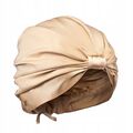Turban binden Seidenturban Türban Seiden Schlafmütze Kopftuch  handgemacht