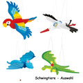 goki Schwingtier Papagei Fledermaus Drache Storch Dekoration Kinderzimmer Baby