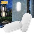 LED Deckenleuchte 28W mit Bewegungsmelder LED Feuchtraumleuchte Deckenlampe IP65