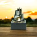 Buddha Wasserspiel Indoor Outdoor LED Brunnen Wasserfall Gartendeko