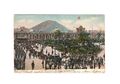 AK Ansichtskarte Feldpost Militärparade in Lima / Peru 1907