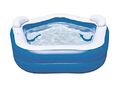 Bestway Family Pool Fun 213 x 206 x 69 cm 575 L Breite Seitenwände Kinder Garten