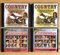 Stars At Christmas & Country Christmas ❄ 4 CD Compilations ❄ 82 Songs! 