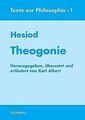 Theogonie: Texte zur Philosophie 1 von Hesiod | Buch | Zustand sehr gut