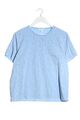 COS T-Shirt Damen Gr. DE 40 blau Casual-Look