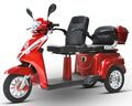 ECO ENGEL 503 Rot, Senioren Roller 25 km/h, Elektromobil, Elektroroller, E Trike