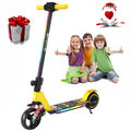 Elektro Scooter Gelb Für Kinder Alter 6-12 Kinderroller Klappbar Elektroroller