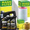 MANN INSPEKTIONSPAKET+MANNOL 5W-30 MOTORÖL passend für 2.2 HDI PEUGEOT BOXER