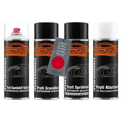 Lack Spraydosen Set Kunststoff für Buick Cadillac Chevrolet WA157D Bright Red
