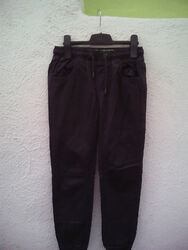 Yigga Jogger Chino Gr. 152 Skater-Hose grau Dehnbund Baumwolle - Portofrei