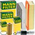 MANN FILTER INSPEKTIONSPAKET passend für MERCEDES W205 S205 C180 200 BLUE TEC